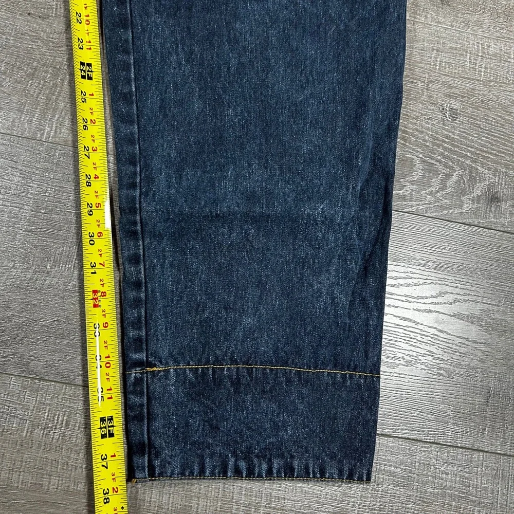 Vintage Jordache Cargo‎ Denim Jeans 44x36 Made in Singapore Utility 90s Relaxed